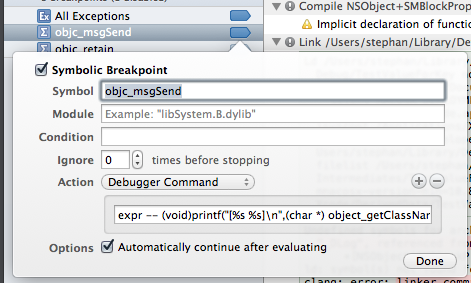 Breakpoint-objc_msgSend